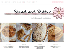 Tablet Screenshot of my-breadandbutter.com